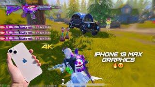 iPhone 13 High Graphics in 2025 / Extreme Gaming Test / Pubg 3.6 Update Best Gameplay!