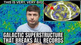 Discovery of the Most Massive Superstructure in the Universe