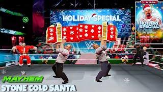 Stone Cold SANTA Holiday Special Event Walkthrough WWE MAYHEM