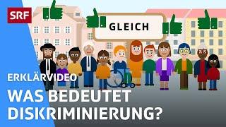 Zusammen gegen Diskriminierung | Erklärvideos für Kinder | SRF Kids – Kindervideos