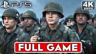 CALL OF DUTY WW2 Gameplay Walkthrough Campaign FULL GAME [PS5 4K 60FPS]