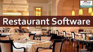 Restaurant Software for Billing & Pos Management | Marg ERP [English] Call- 9999999364