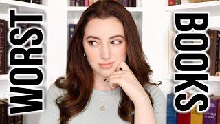TOP 6 WORST BOOKS OF 2020