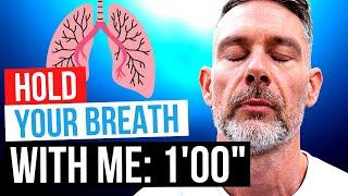 Hold Your Breath WITH ME | 1'00" Breath Hold Progressive Table - Beginners