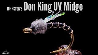 How to tie Johnston's Don King UV Midge | Fly Tying Tutorial