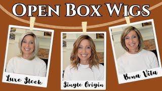 Open Box Wigs | 3 Belle Tress, 2 Rene of Paris