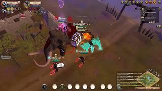 MAMMOTH KILL / 200M $ / ALBION ONLINE RED ZONE GANK