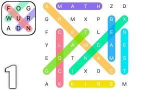 Word Search - Crossword Puzzle - Gameplay Walkthrough Part 1 All Levels 1-10 (Android & iOS)