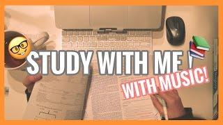 Study With Me (With Music!)| Real Time Study Session for Study Motivation