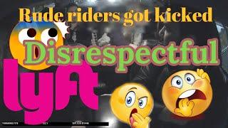 Uber Rider got kicked out | rude Horrible Uber rides | ride cancel #lyft #uber #rideshare