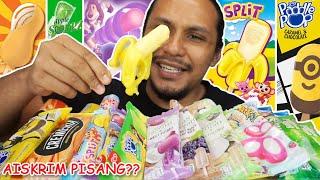 (NEW!) hampir tertipu dengan AISKRIM PINKFONG SPLIT!!!! (mukbang malaysia) LA CREMERIA MINIONS