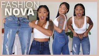 Is FASHION NOVA JEANS skinny girl friendly SIZE 0 | Fashion Nova Try On Haul