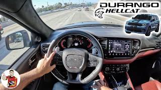 What It's Like to Live with a 2024 Dodge Durango Hellcat (POV)