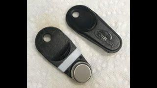 Locknetics Co  IBF Ibutton On Black Fob