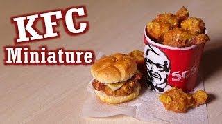 Polymer Clay Tutorial; KFC Inspired Miniature Food