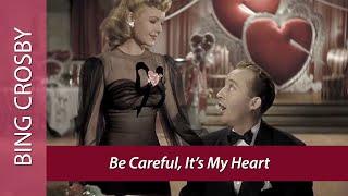 Bing Crosby, Fred Astaire in BE CAREFUL IT'S MY HEART, from "Holiday Inn" (1942), in Color