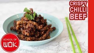 Easy Crispy Chilli Beef Recipe!