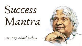 Success mantra by Dr.  APJ Abdul Kalam : In memories of APJ Abdul Kalam Season 1 #shorts