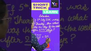 Find the Day : Calendar Short Trick