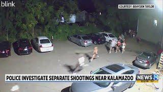 Police investigate 2 separate shootings in Kalamazoo