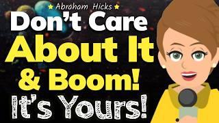 STOP WANTING IT RIGHT NOW! Here’s Why...  Abraham Hicks 2024