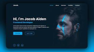 Personal Portfolio Website using HTML & CSS