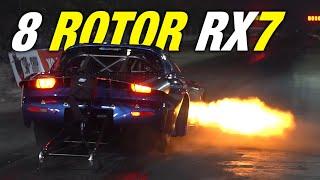 JDM Cars Drag Racing-Zusammenstellung: 8-Rotor-Turbo RX7, 3000 PS Supra, schnellstes GTR Drag Race!