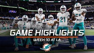 Miami Dolphins Highlights vs. Los Angeles Rams | 2024 Regular Season Week 10