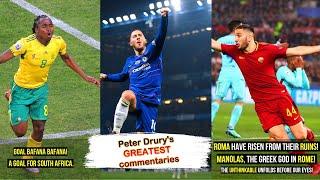 Peter Drury's TOP 10+ MOST ICONIC Commentaries EVER!