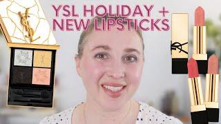 YSL Rouge Pur Couture Lipsticks & Holiday Quad 910