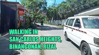  San Carlos Heights Stroll: Exploring Local Scenery in Tayuman, Binangonan, Rizal - Philippines