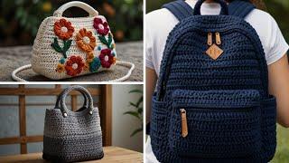 Creative Crochet Bag Designs | Handmade Wool Knitted Bags for Beginners | #Knitted #Crochet #Bag