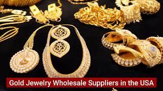 Wholesale Suppliers for GOLD JEWELRY Dropshipping in the USA - Manufacturers