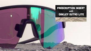 SVED Optical Prescription Insert with Oakley Sutro Lite | Overview, Insertion, and Removal