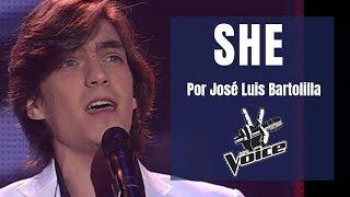 LA VOZ ARGENTINA - José Luis Bartolilla - SHE (Elvis Costello)