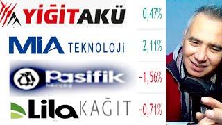 Yiğit Akü - Mia Teknoloji - Pasifik Donanım - Lila Kağıt Hisse Yorum - Borsa İstanbul Analiz