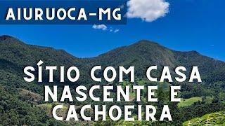 Sítio com cachoeiras e nascente | Aiuruoca-MG | Terras de Montanha