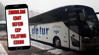 #13 Zincirleme Kazaya Karıştık | Efe Tur | Zonguldak Otogar - Kocaeli Otogar | Otobüs Yolculuğu