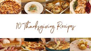 10 DeliciousThanksgiving Recipes