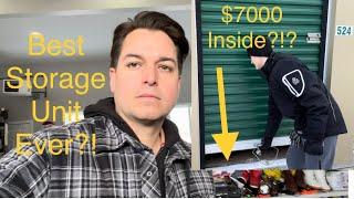 Best Storage unit find yet?!? $7000 in a junk unit?!