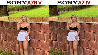 Sony A7R V vs Sony A7 IV Camera Test