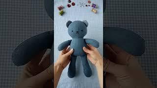 I Made A Bear Out Of My Old Jeans ️