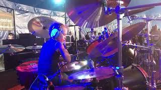 Surfacing - Live at Bloodstock 2022  Caleb H - Age 7 (Slipknot drum cover)