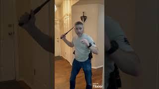 Self Defense with a Collapsible Baton Quick Lesson #shorts