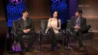 【中英】Colin Morgan, Eoin Macken & Katie McGrath on The Late Late Show 2011 10 14