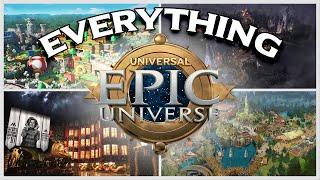 EVERY Ride, Show, Restaurant, Shop, Coming To Universal's Epic Universe