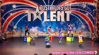 Zigitty Dance Crew - Australia's Got Talent 2012 Audition! - FULL