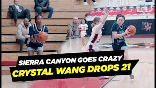 Crystal Wang Drops 21 On Harvard Westlake