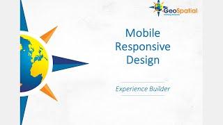 Mobile Responsive Design in Experience Builder