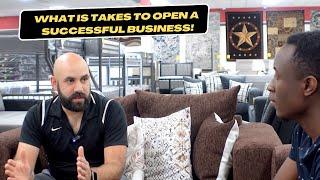 How He Started A Furniture Business  In The Garage And Grew!